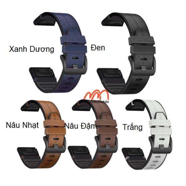 Dây Da Lưng Nhựa Garmin Fenix 5