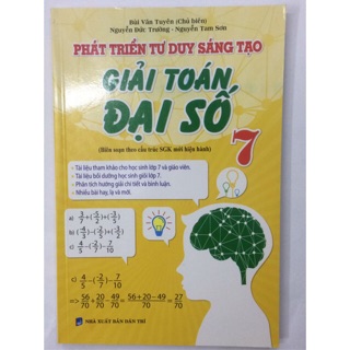 Sách - Phát triển tư duy sáng tạo Giải Toán Đại Số 7