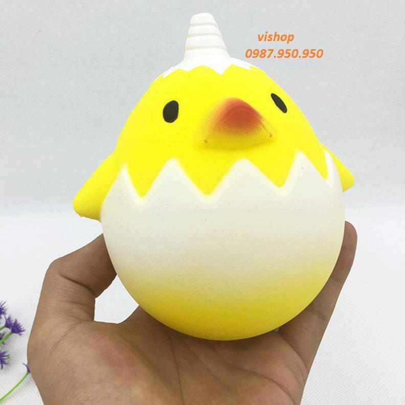 squishy gà con trong trứng