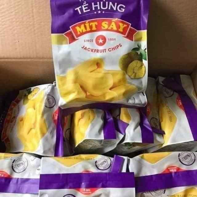 Gói 250g Mít sấy HUYNH ĐỆ TỀ HÙNG. Date đến 31/4/2021.