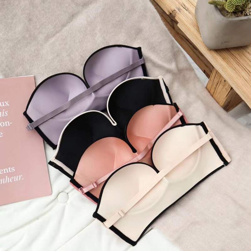 Áo Ngực Không Dây Không Gọng Thép Một Mảnh Cho Nữ