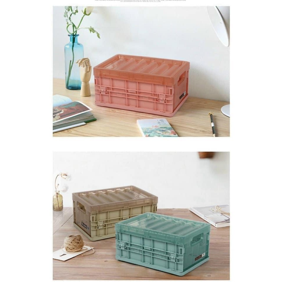 Hộp đựng đồ gấp gọn nhựa dẻo