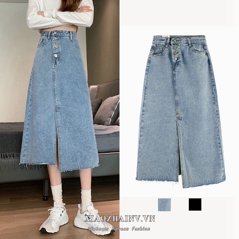 chân váy jean Thời Trang Dành Cho Nữ | BigBuy360 - bigbuy360.vn
