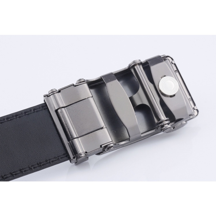 [Siêu Bền] Thắt Lưng Nam Dây Nịt Nam Khóa Tự Động Sang Trọng Dùng Cho Người Dưới 90kg