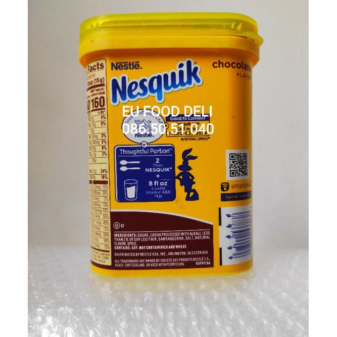 Bột Cacao Chocolate Nestlé Socola Nesquik Powder