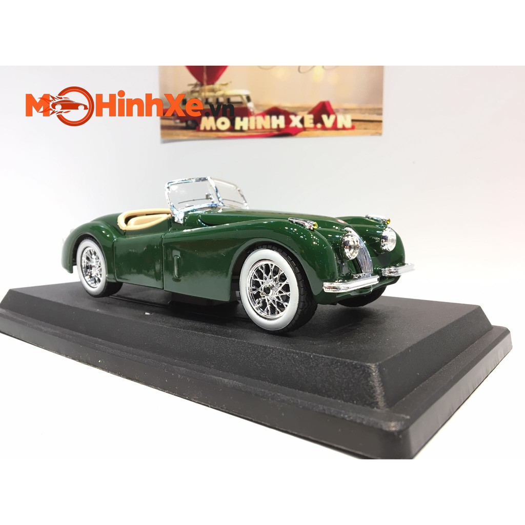 MÔ HÌNH XE 1951 JAGUAR XK 120 ROADSTER 1:24 BBURAGO