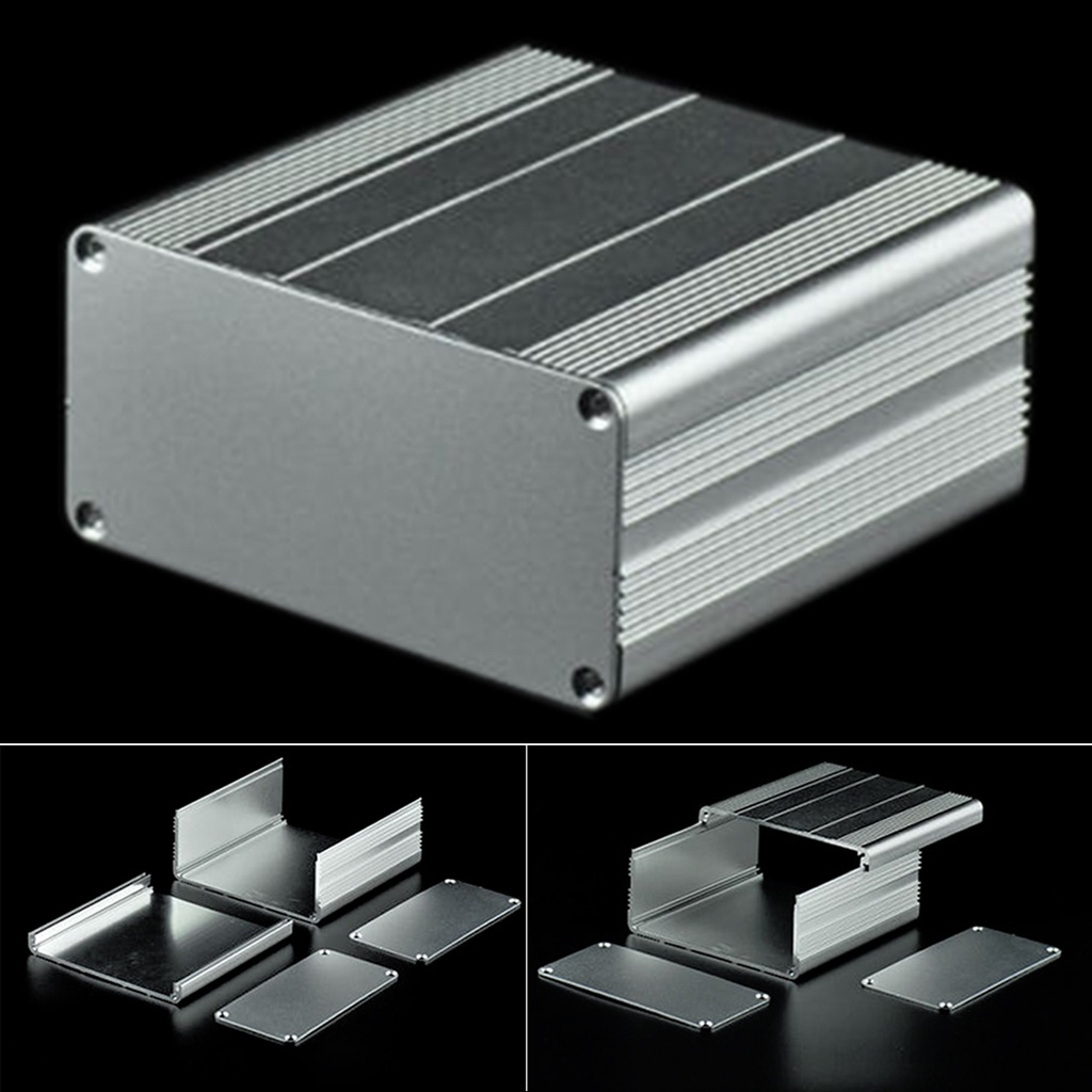 Hộp Đựng Linh Kiện Điện Tử Bằng Nhôm 100*100*50mm ☆Newyetbloom