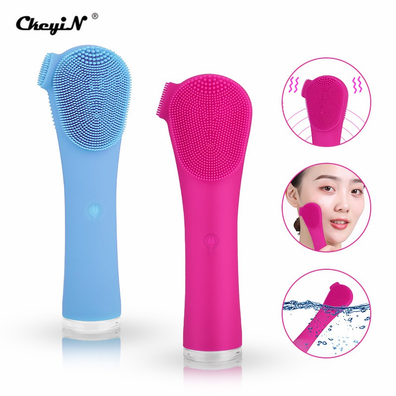 Máy rửa mặt CkeyiN chạy điện bằng silicone chống nước