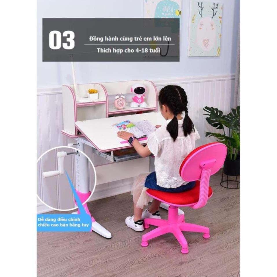 Bàn Học Thông Minh Chống Gù Chống Cận DISNEY 800 giá sách lớn_Bàn ghế học sinh | BigBuy360 - bigbuy360.vn