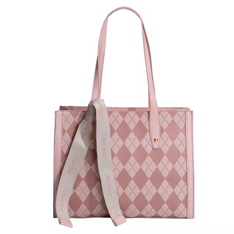 H HAPPY HOMLIV Túi Tote Một Vai Sức Chứa Lớn Cho Nữ