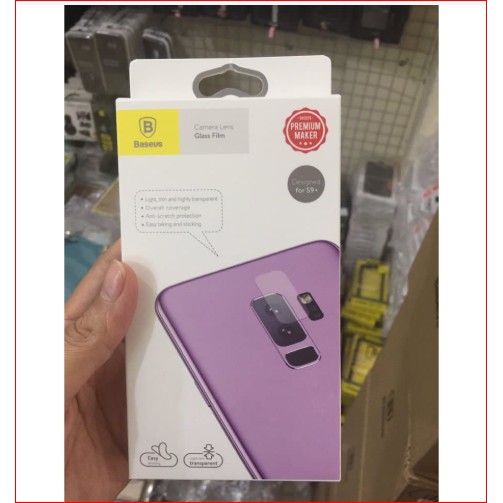 Bộ hai kính cường lực camera sau Galaxy S9/S9+ hiệu Baseus