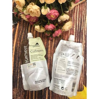 TÚI Dầu hấp tóc Collagen Karseell Maca  500ml