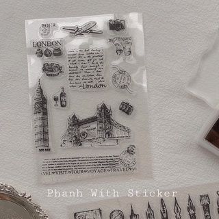 D003 - CLEAR STAMP dấu trong suốt