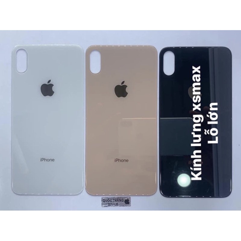 kính lưng ĐT táo XSMax lỗ lớn