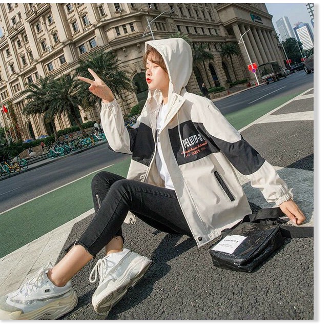 ÁO KHOÁC KAKI HỘP NỮ FORM RỘNG XINH XẮN,THIẾT KẾ HỌA TIẾT SIÊU XINH THỜI TRANG MỚI KME