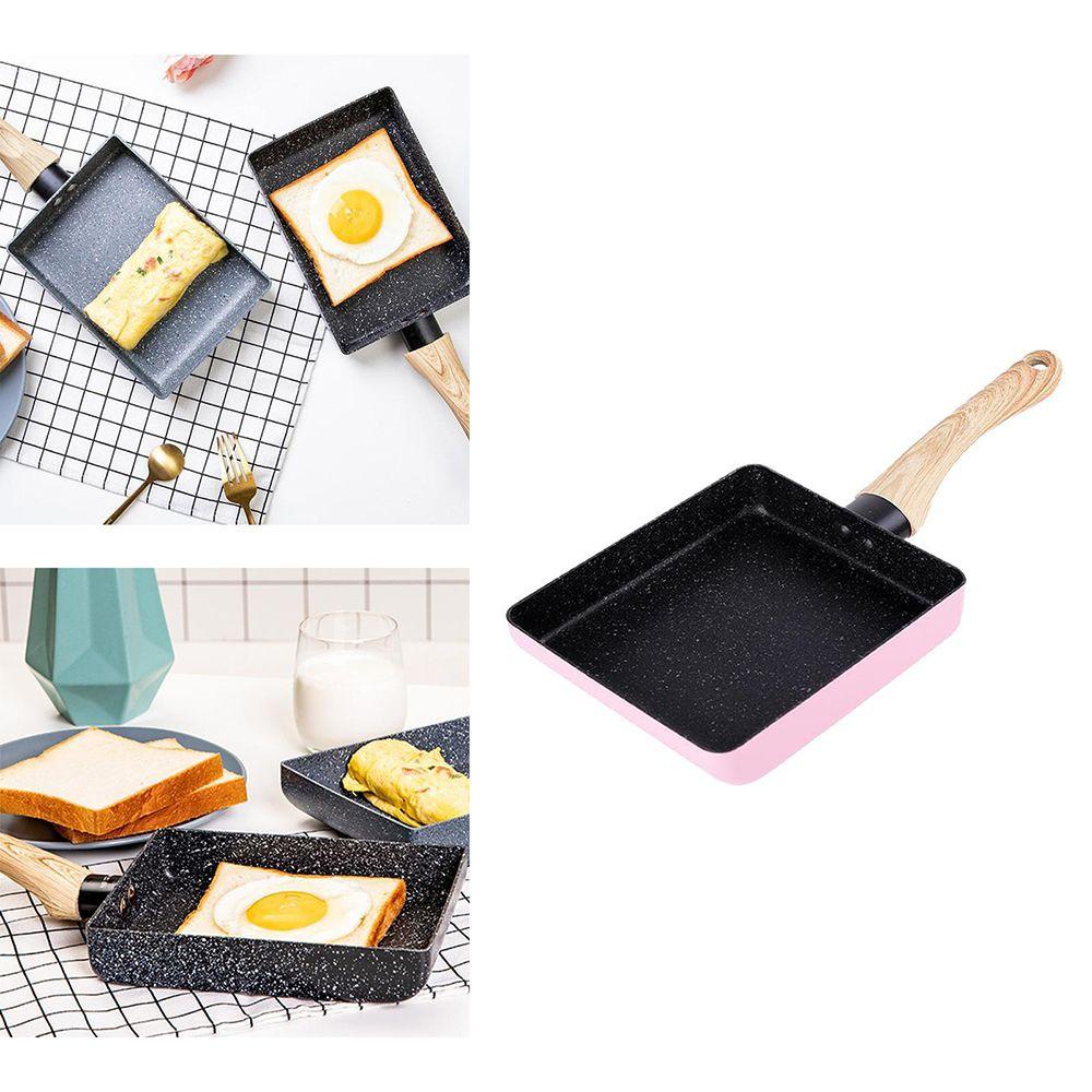 Chảo Chống Dính Tamagoyaki Hình Chữ Nhật Tiện Dụng Cho Nhà Bếp