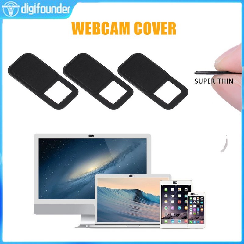 Tấm che webcam dạng trượt bằng nhựa bảo vệ riêng tư dành cho laptop máy tính để bàn m