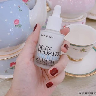 [30ml] Tinh Chất Dưỡng Trắng Da Chuyên Sâu So Natural Skin Booster Milk Oil Serum (MẪU MỚI)