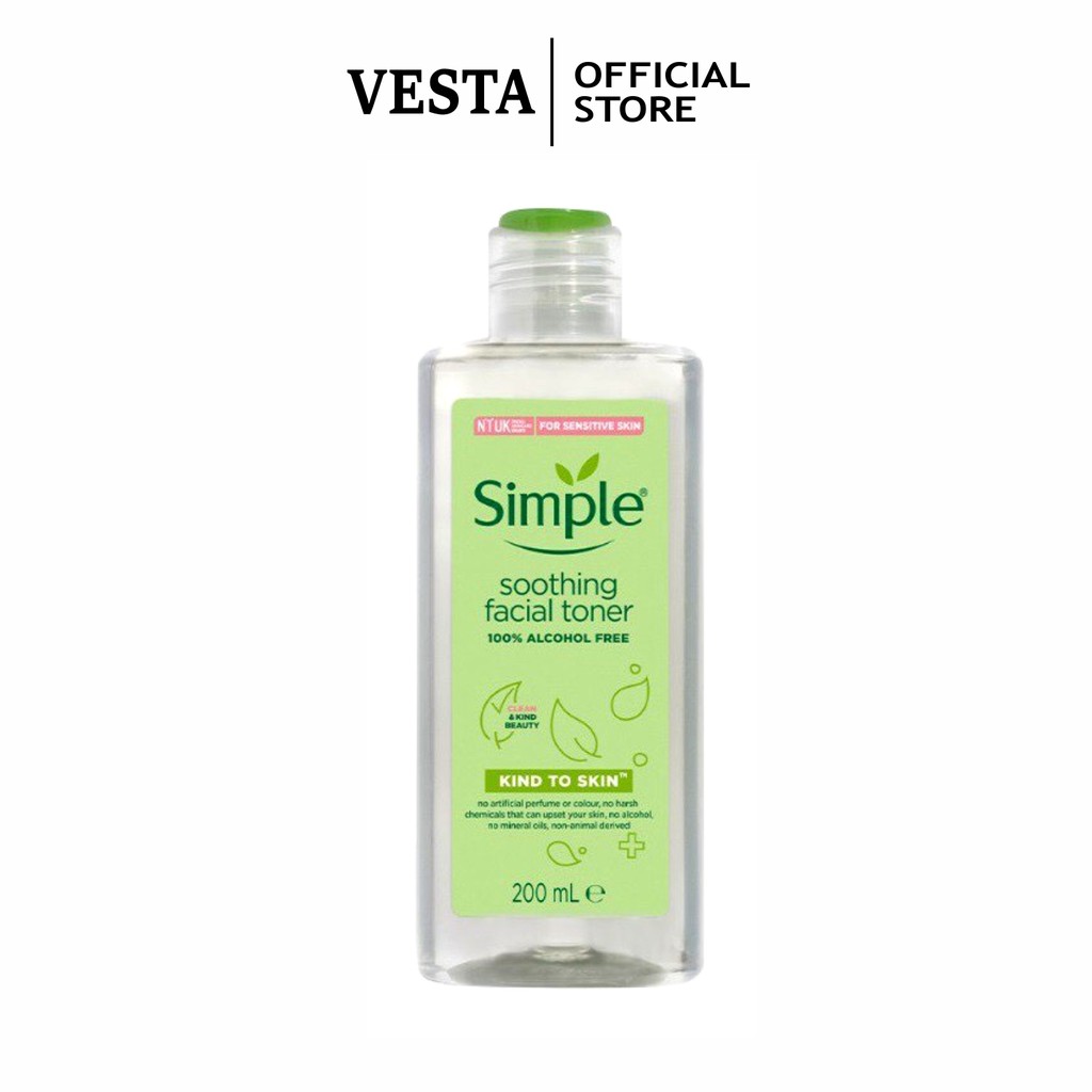 Toner Simple Nước Hoa Hồng Skincare Cân Bằng Cấp Ẩm Dưỡng Da 200ml | BigBuy360 - bigbuy360.vn