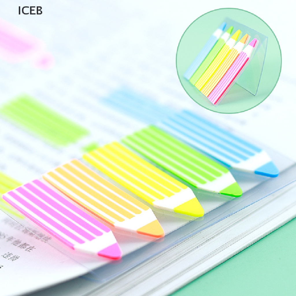 Set 100 Tờ Giấy Ghi Chú Tự Dính Nhiều Màu Sắc