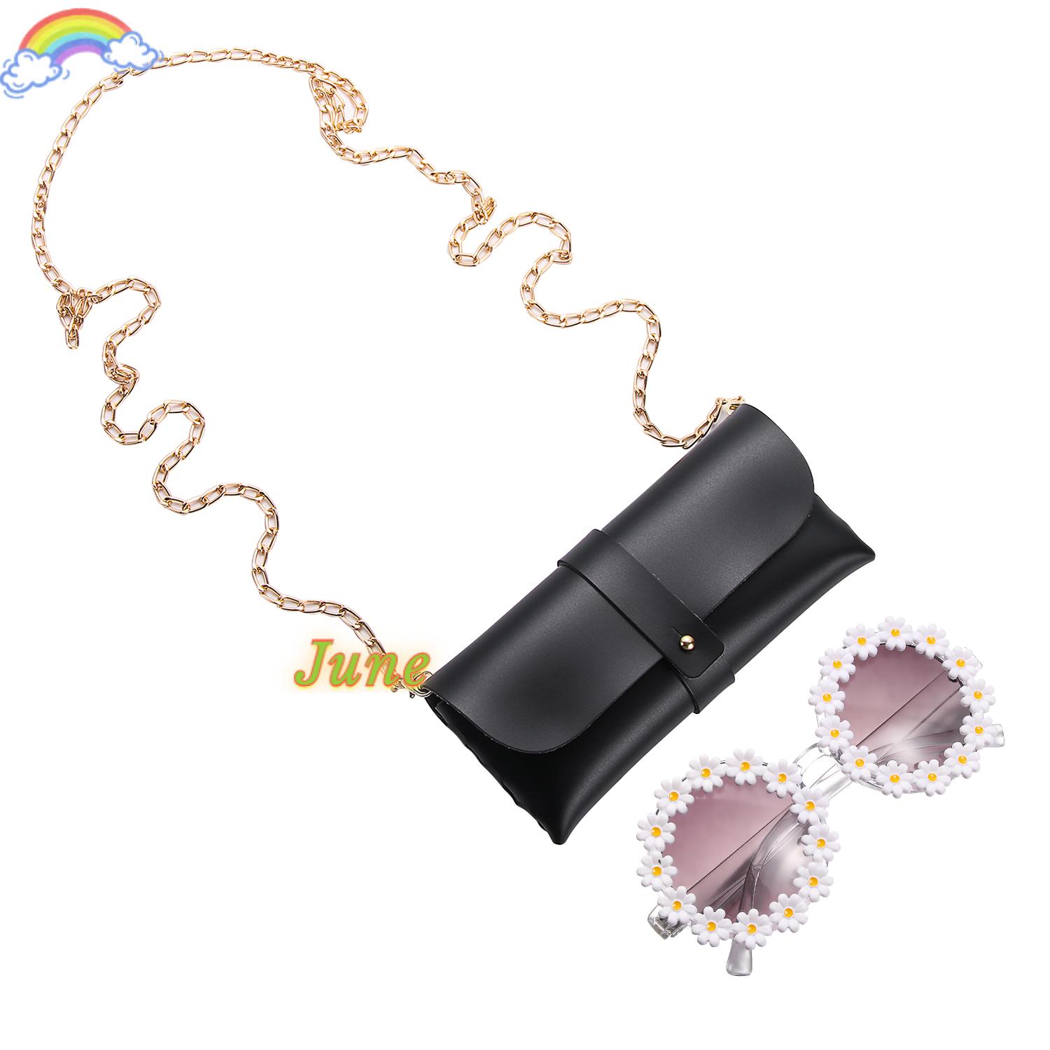 Kính Mát Tròn Họa Tiết Hoa Cúc Chống Tia Uv400 | BigBuy360 - bigbuy360.vn