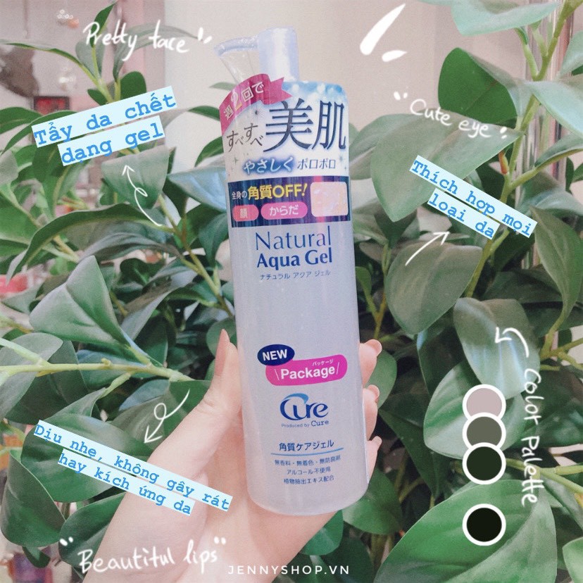 Tẩy Da Chết Cure Natural Aqua Gel Nhật Bản