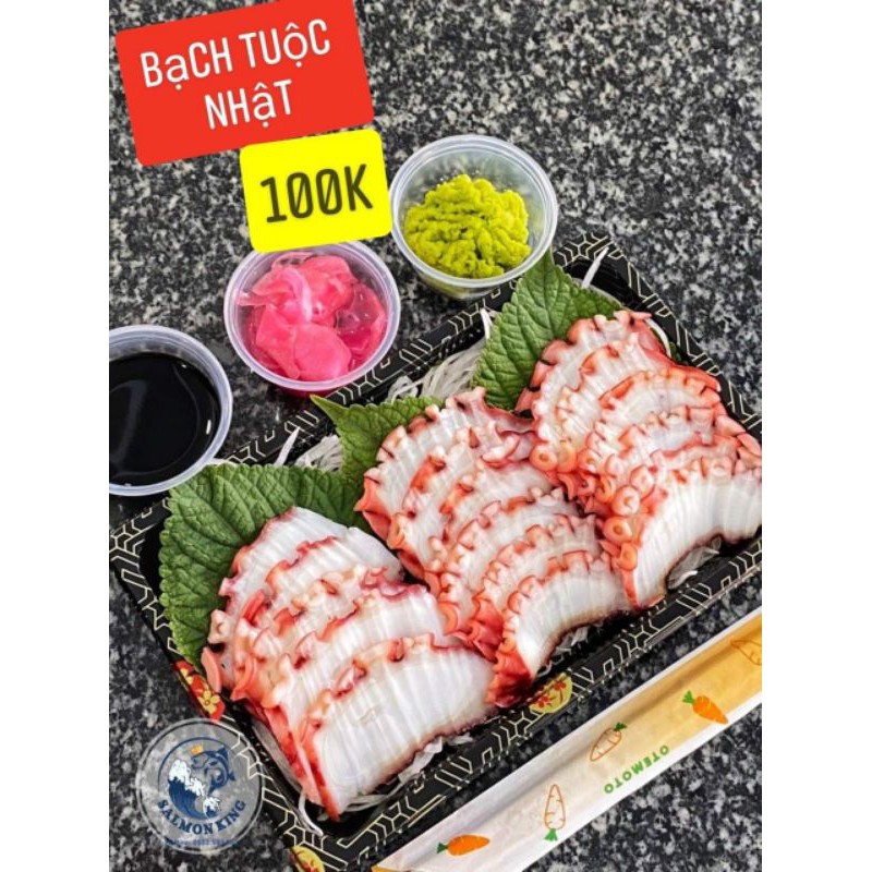 Sashimi Bạch Tuộc