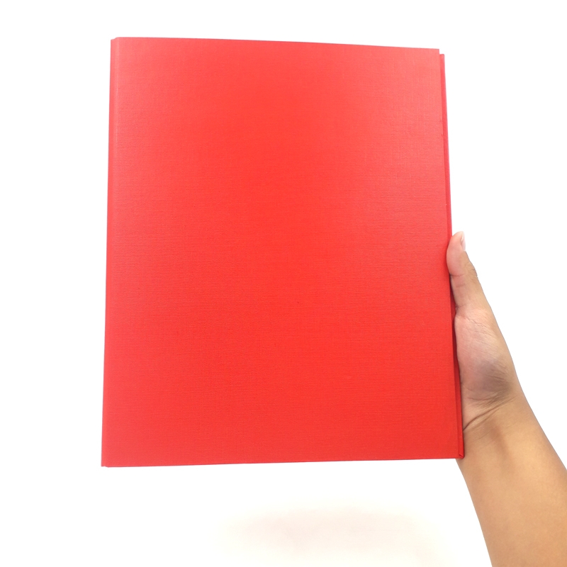 Bìa Còng Nhẫn 3.5cm Toppoint TOP-217A4 - Màu Đỏ - Toppoint