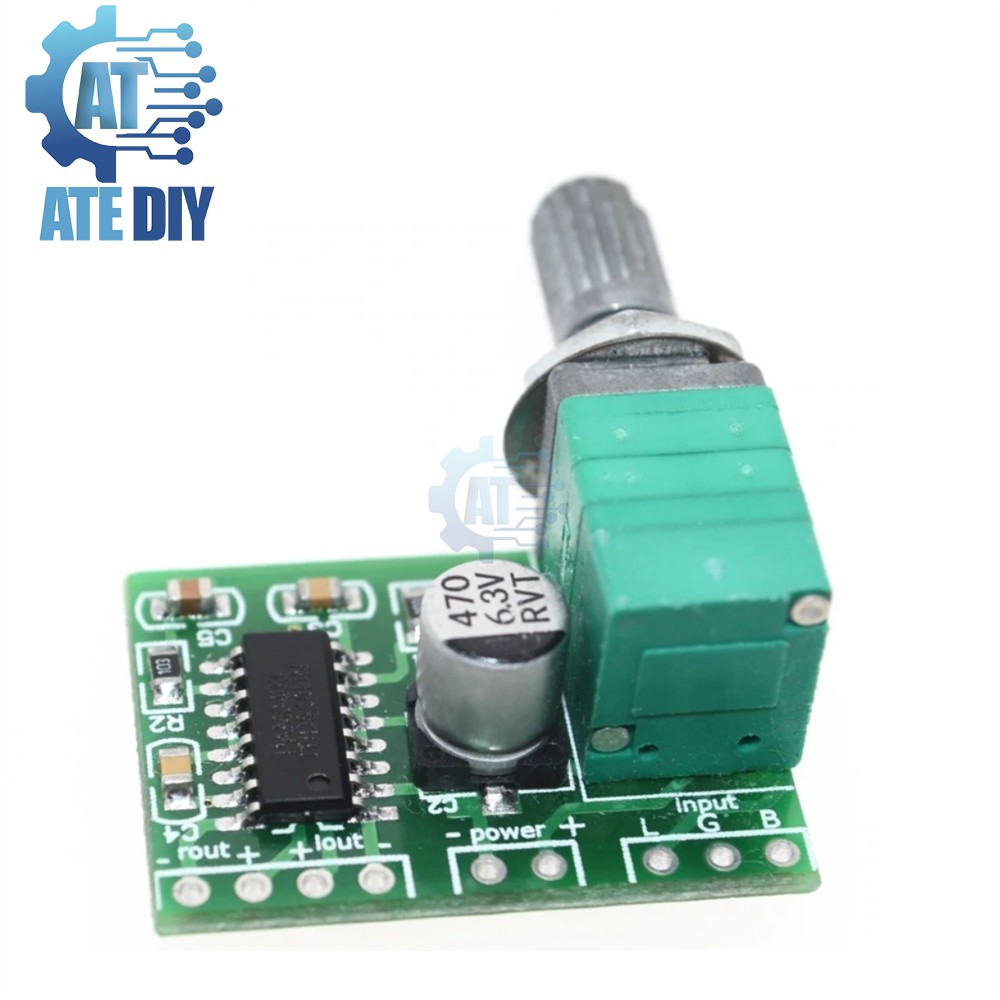 Mạch Khuếch Đại Âm Thanh PAM8403 Hifi Class D 2 kênh 6W Có Volume