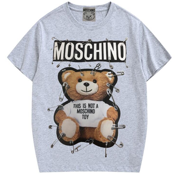 Áo thun chất liệu vải cotton tay ngắn có in hoạ tiết