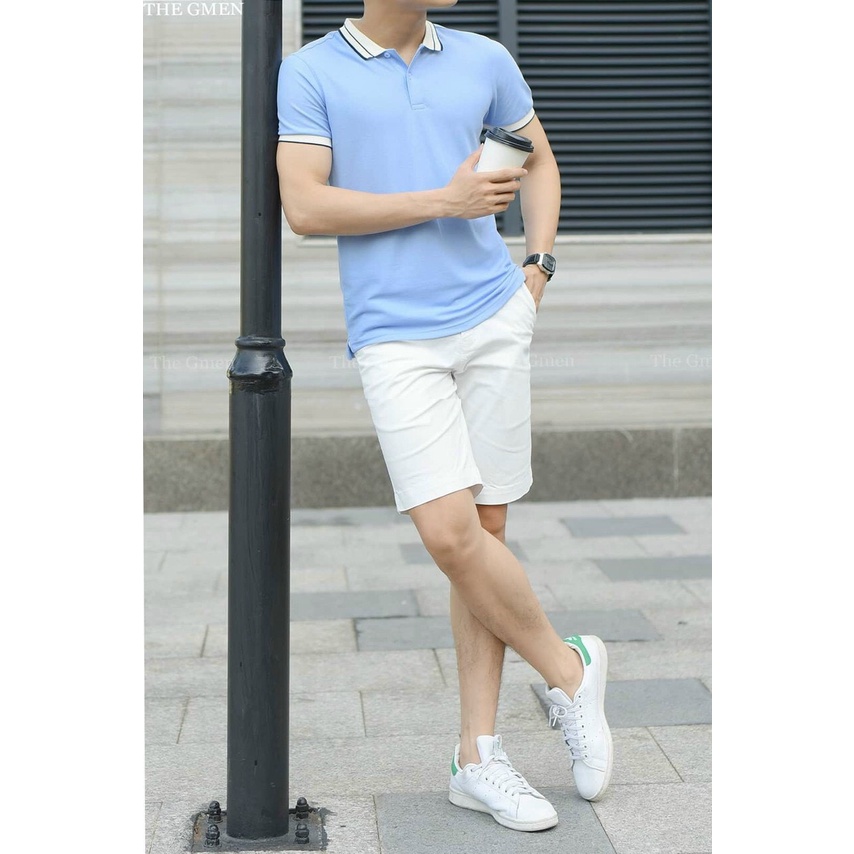 Áo polo nam ngắn tay Aru shop vải cotton cá sấu cao cấp