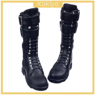 [KOKIYA] Mid-calf High-heeled Boots Shoes for 1/6 Scale Female 12” Action Figure Toy