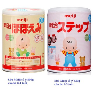 SỮA MEIJI SỐ 0 (0-1 tuổi)
