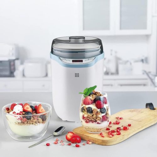 Máy làm sữa chua Hy Lạp Vonshef, máy làm sữa chua hi lạp với 2 chế độ làm sữa chua linh hoạt, tiện lợi cho người sử dụng