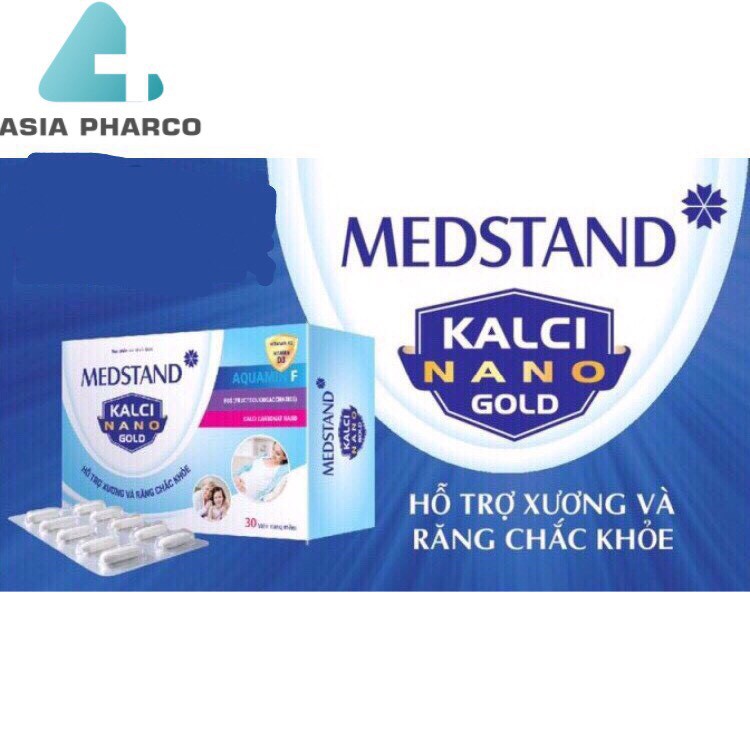 Medstand Kalci Nano gold ( bổ sung calci và vitamin D3 )