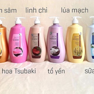 Sữa tắm dưỡng da She'na 1200ml Malaysia