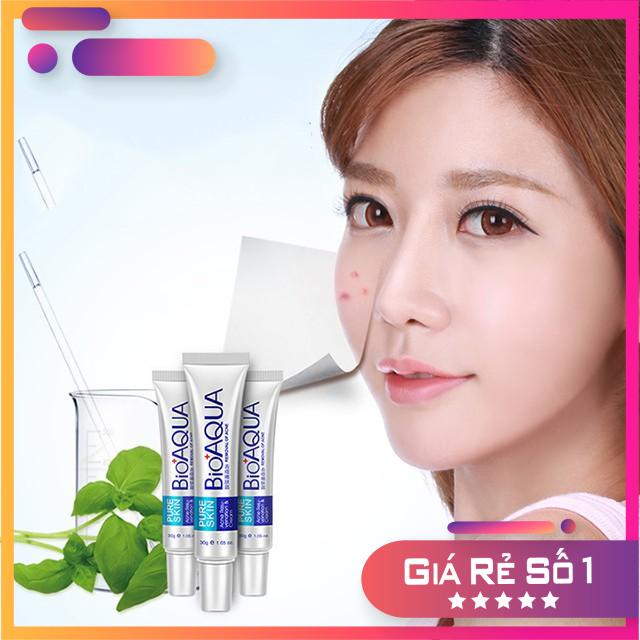 Kem Ngăn Ngừa mụn Bioaqua Pure Skin Hàng Nội Địa Trung
