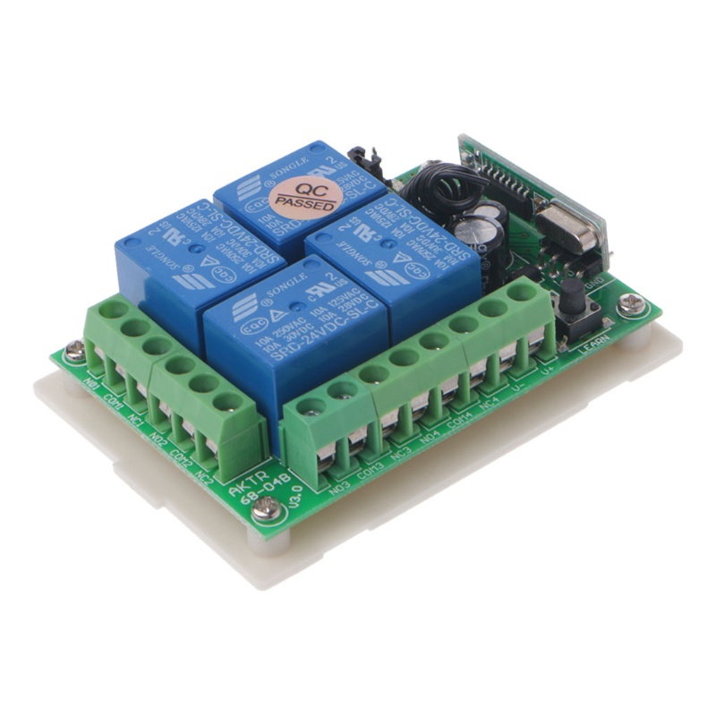 Công Tắc Điều Khiển Từ Xa ACG 315Mhz RF 4 Kênh DC 24V