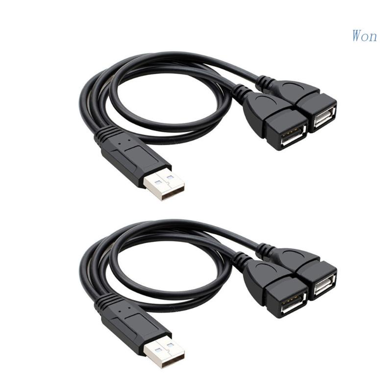 Hub Chia Hai Cổng USB Dáng Chữ Y Chuyên Dụng Chất Lượng Cao