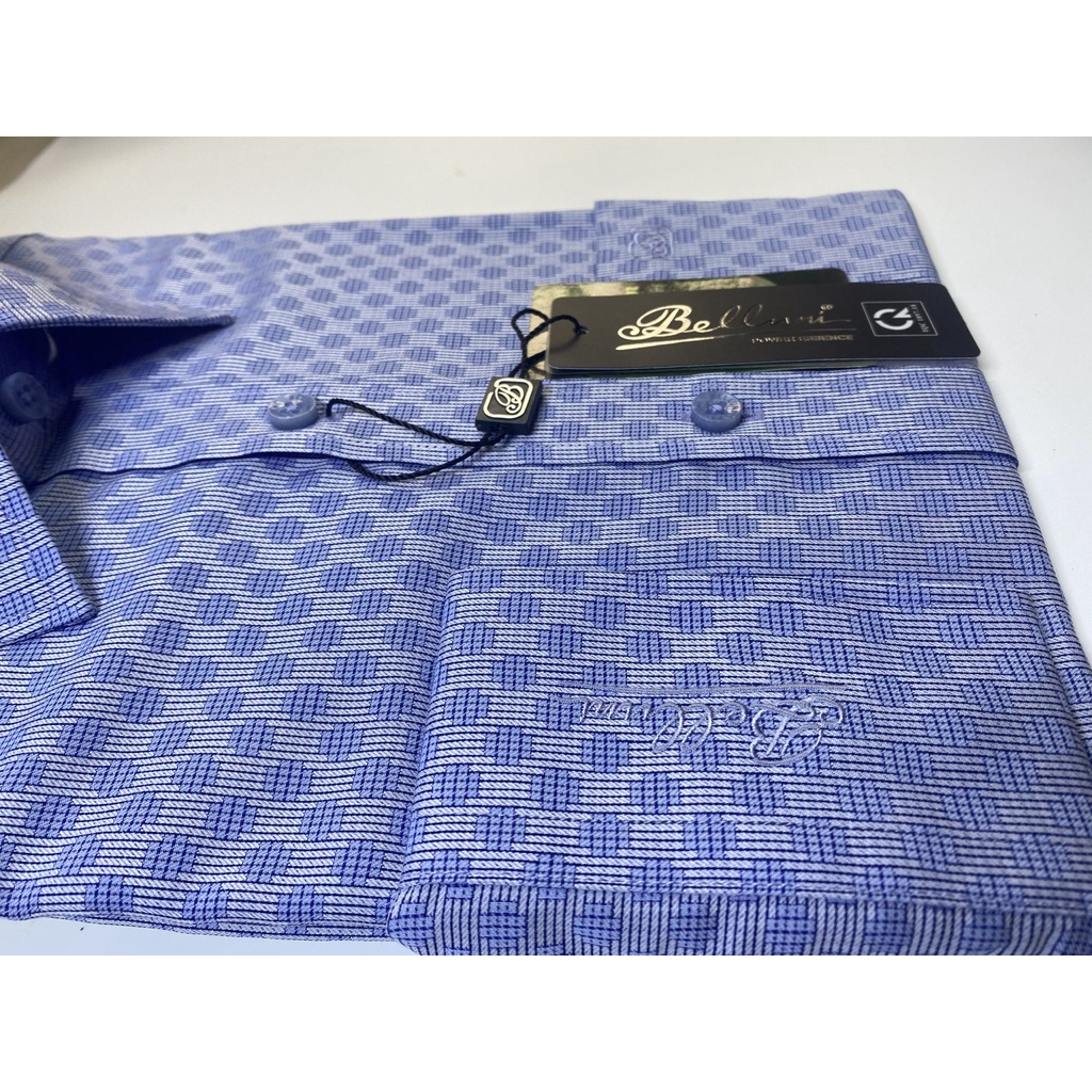 Áo Sơ Mi Nam Dài Tay Công Sở Thương Hiệu Thời Trang Belluni 152B6