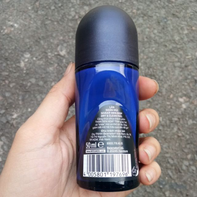 Sỉ - lẻ: Lăn ngăn mùi than đen hoạt tính 50ml