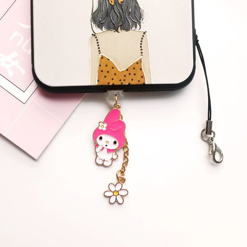 Mobile Nút Bịt Ổ Cắm Điện Thoại Chống Bụi Hình Melody Dễ Thương