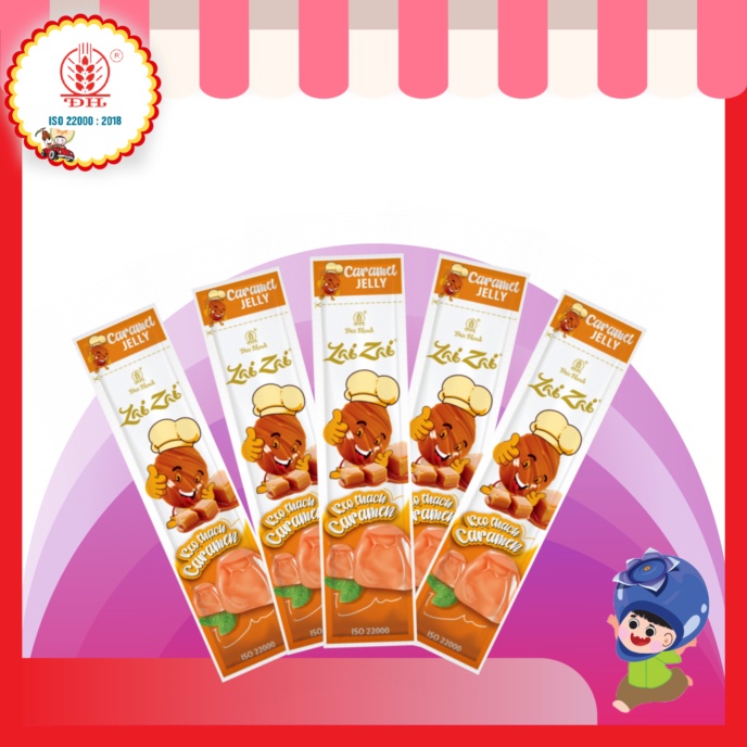 Kẹo Thạch Zaizai 320g / 350g / 500g - Đức Hạnh | Hương vị: Khoai Môn, Chanh Leo, Me, Dâu, Xoài, Đào, cam - Đồ Ăn Vặt