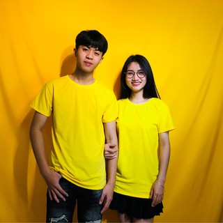 Áo Phông Unisex Dễ Thương (Áo Màu Vàng)