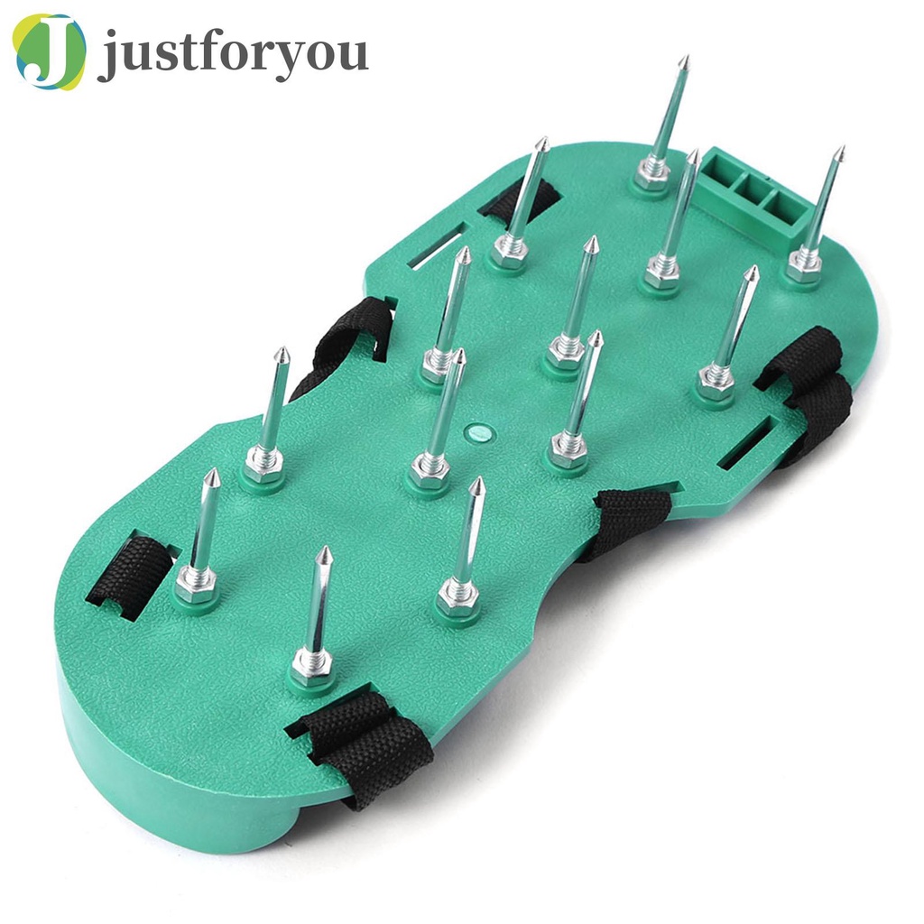Justforyou2 Lawn Spike Shoes - 26 Nails Spiked Easy Use for Aerating Yard and Lawn