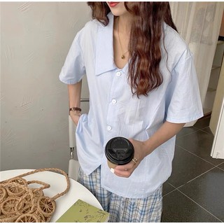Sơ mi trơn cổ vát 50405 CHERRYCOCO
