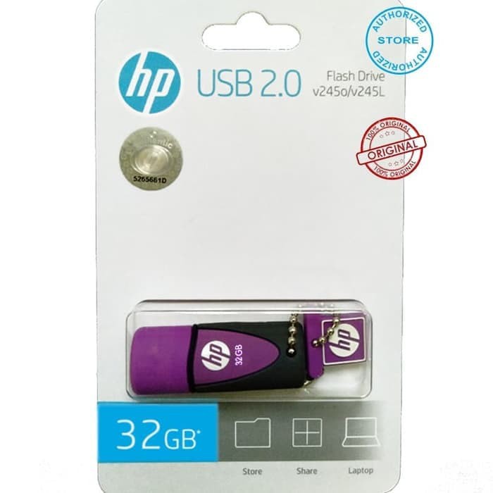 Usb Hp V245L - 32gb Màu Tím