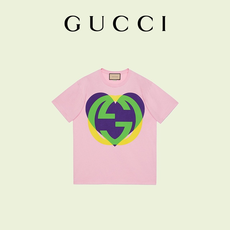 Áo Thun Họa Tiết Gucci Hai Chữ G