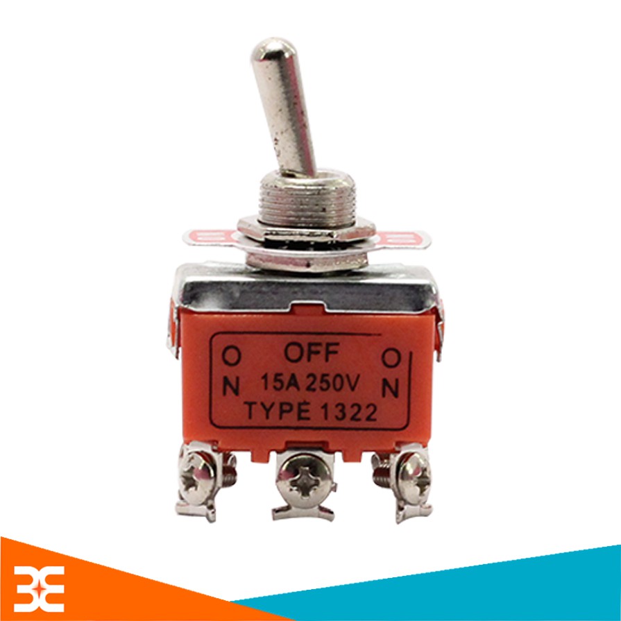 Công Tắc Gạt Đảo Chiều Động Cơ 1322 6 Chân 250VAC-15A