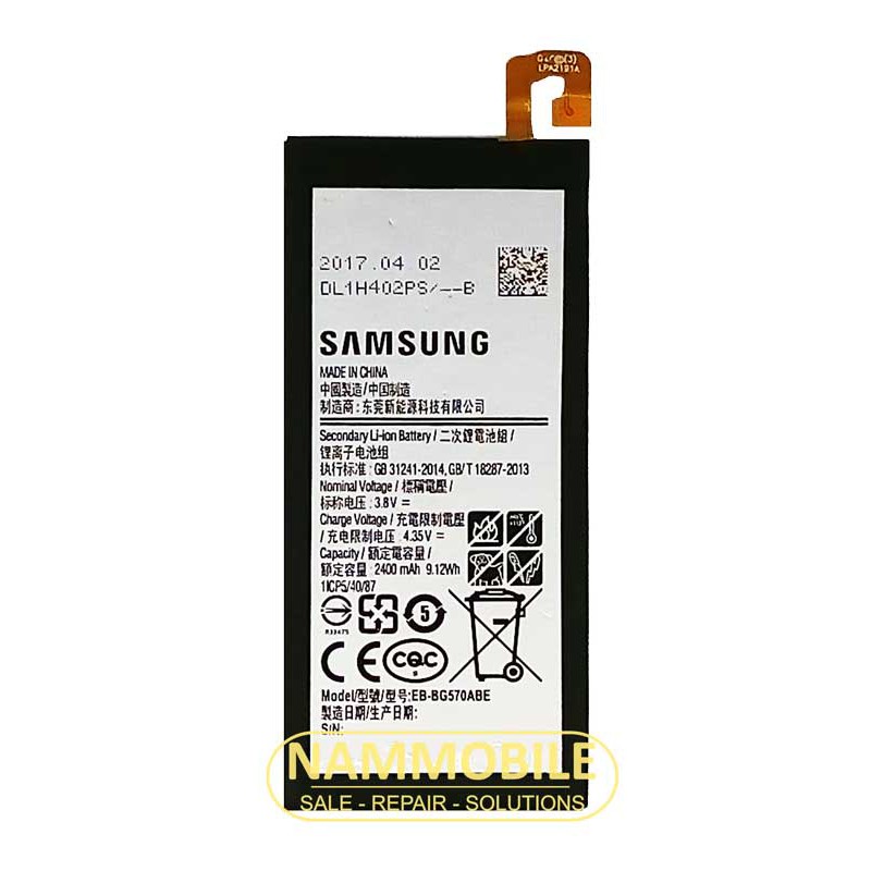 Pin Samsung J5 Prime-G570-ON5 2016 EB-BG570ABE Chính Hãng